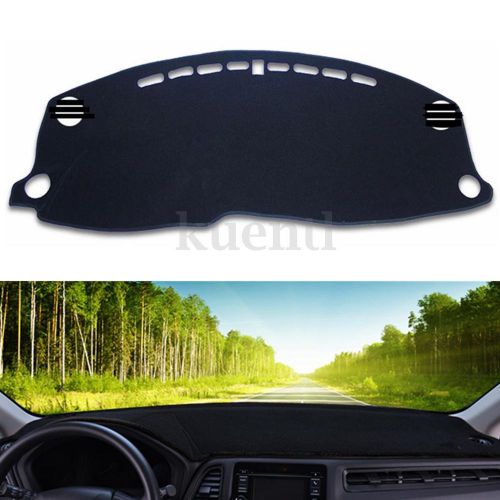 Black dash mat dash cover mat dashboard cover for honda vezel / hrv 2015-2016