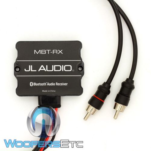 Jl audio mbt-rx universal amplifier or stereo car marine bluetooth aux receiver