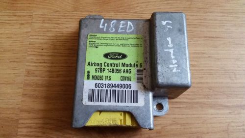 Ford mondeo | 1999 | airbag module | code 97bp14b056aag