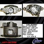 Centric parts 141.62507 rear right rebuilt caliper with hardware