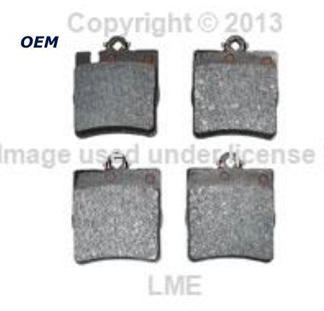 Mercedes oem rear brake pad set w210 new textar sedan