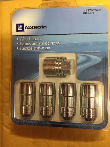 17802466 general motors chevrolet cadillac wheel lock lug nut