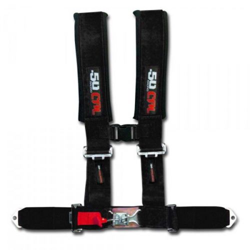 4 point black safety race racing seat belt 2 inch harness kawasaki teryx le 750