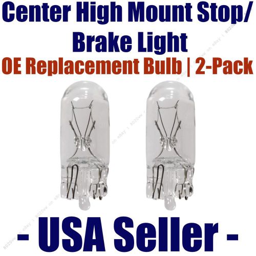 Center high mount stop/brake bulb 2pk - fits listed gmc vehicles - 194