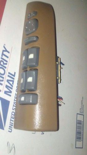 98 - 04 chevrolet blazer master power window switch 15013093 oem tan