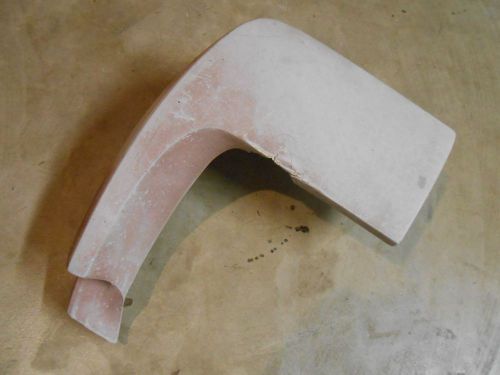 1969 ford mustang fastback mach 1 oem rear quarter extension end cap fiberglass