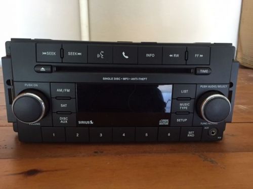 Jk jeep wrangler oem stereo w/bluetooth  hands-free phone