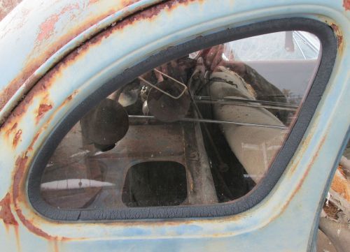 1940 desoto business coupe quarter window glass dodge custom rod rh