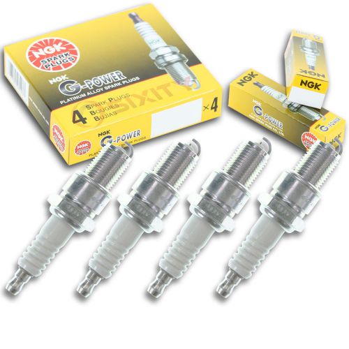 4pcs mercruiser 8.2 horizon dts ect ngk g-power spark plugs inboard 8 cyl gm iq