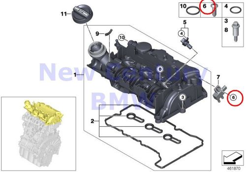 8 x bmw genuine torx-bolt for plastic material ts5x20 e36 e39 e46 e53 e70 e70n e