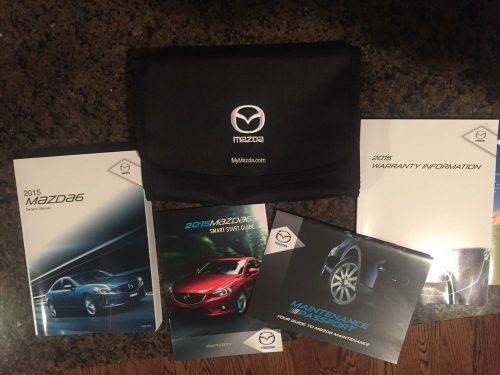 Mazda6 2015 owners manual