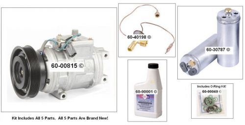 New air conditioning compressor kit - ac compressor w/ clutch drier oil &amp; more