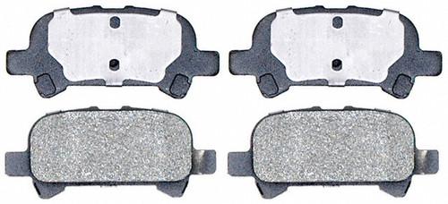 Raybestos sgd828c brake pad or shoe, rear-service grade brake pad