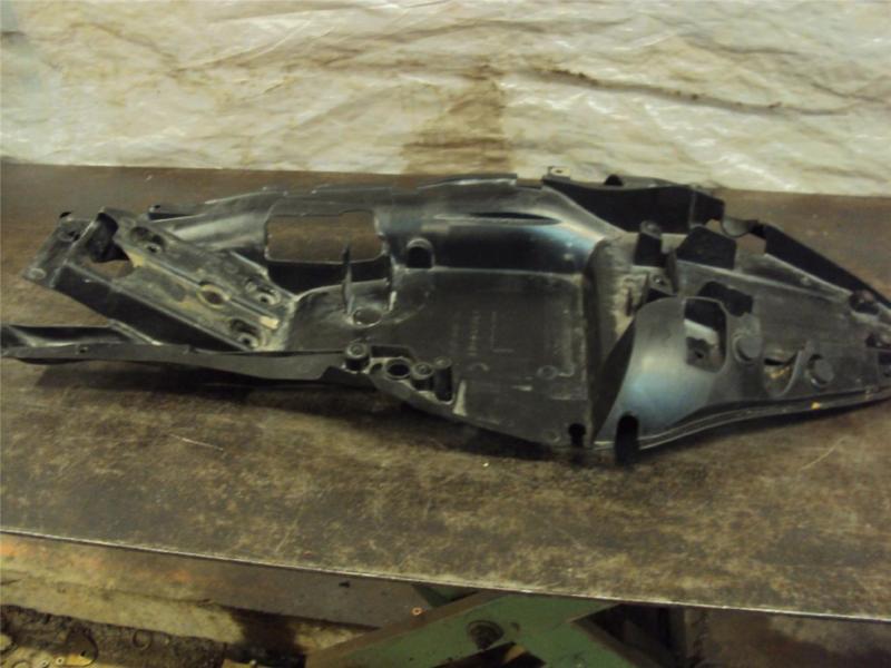 2007 07 kawasaki zx6r zx-6r ninja zx6 07-08 under tray plastic