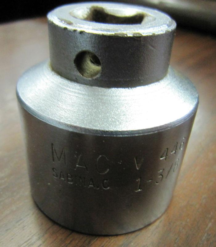 Mac (v446) 1 3/8" socket, 1/2" drive, 6pt socket