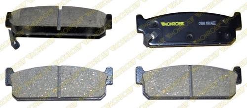 Monroe cx588 brake pad or shoe, rear-monroe ceramics brake pad