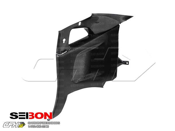 Seibon carbon fiber carbon fiber rear side panels nissan gtr 09-10 new in box