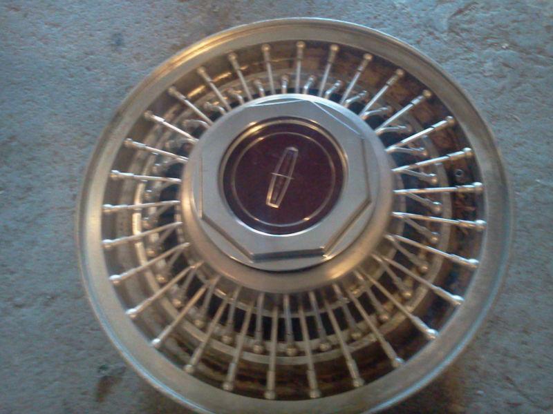 * 15" factory alloy wire style rim - lincoln mark series (mark vii) / 1988-1992