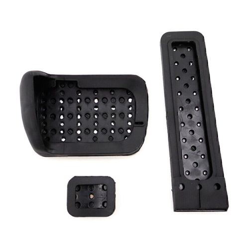 3x gas brake rest pedal pad cover kits for mercedes-benz s e sl slk w124 cl clk