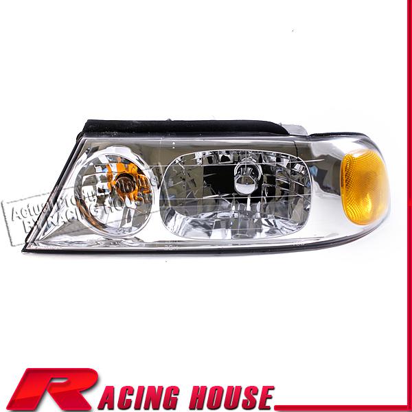 Driver side head light lamp left 1998-2002 lincoln navigator amber corner signal