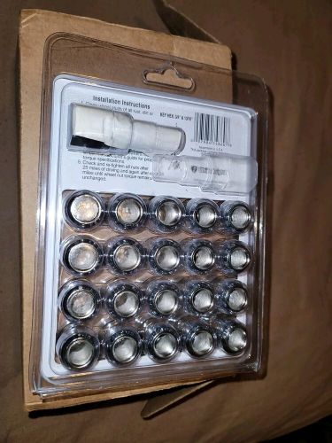 White knight 748600 tuner wheel lock kit (20 pieces) 12mm-1.25 r.h. acorn