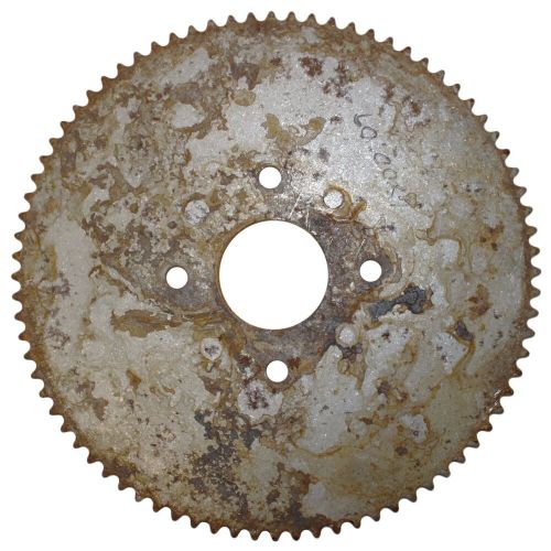 80t (tooth) #35 chain sprocket 3-1/2&#034; bolt circle go-kart off road cart gear