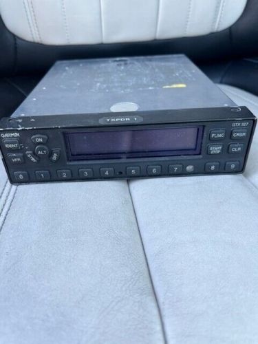 Garmin gtx 327 transponder p/n 011-00490-00  used working condition. with braket