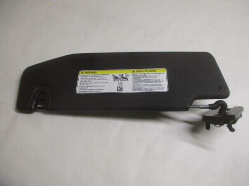 2024 jeep wrangler rh passenger sunvisor sun visor w/mirror &amp; light oem lkq