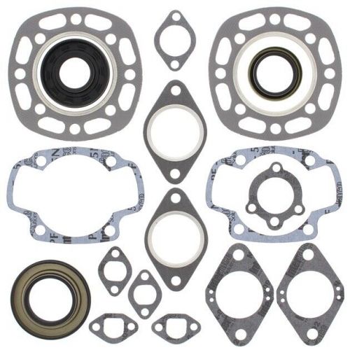 Vertex complete gasket kit with oil seals for kawasaki invader 440 1978-1981