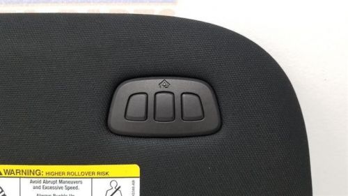 19 ford f150 raptor sun visor left driver black illuminated sunroof option