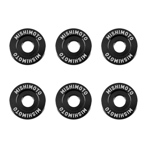 Mishimoto for large fender washer kit (6pcs) - black