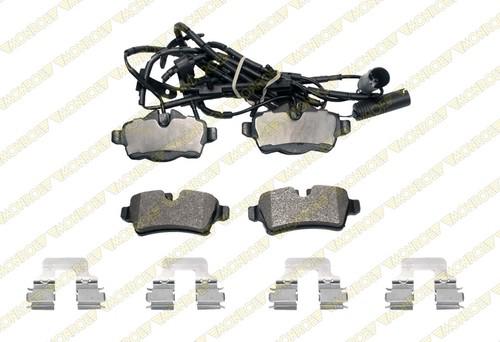 Monroe dx1309w brake pad or shoe, rear-monroe dynamics brake pad