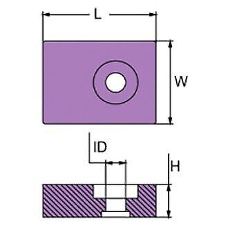 Martyr cm5532095310z suzuki zinc block anode