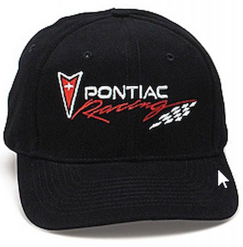 Jegs 12213 h105 pontiac racing low-profile hat black gm officially-licensed logo