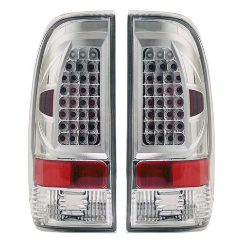 Apc diamond cut tail lights for 1997-2003 ford f150 styleside 407519tlc