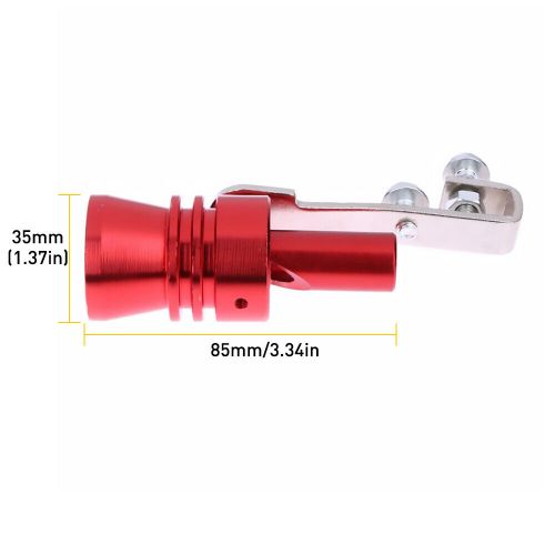 Blow off valve noise turbo whistle sound simulator muffler tip car accessories