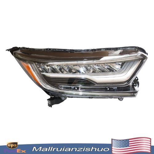 Front full led headlight for 2017 - 2021 honda crv touring left right side pair