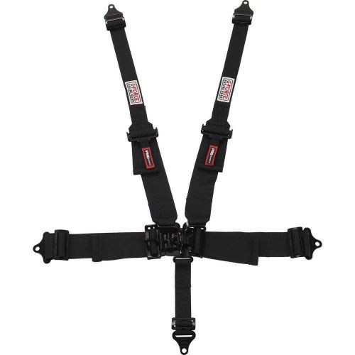 G-force 6600bk 5 point harness latch and link sfi 16.1  individual harness black