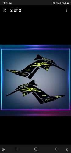 Fits yamaha raptor 700r graphics kit 2006 2007 2008 2009 2010 2011 2012 decals