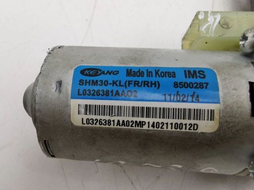 Jeep cherokee 2015 seat control motor right l0326381aa amd138617