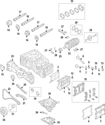 Genuine subaru head gasket 10944aa190