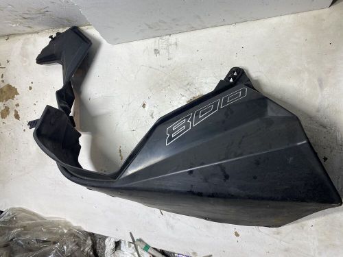 15-21 polaris rmk axys left belly pan fender 2635756 rush pro s x assault