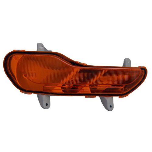 New premium fit passenger side parking light assembly cj5z13200b capa