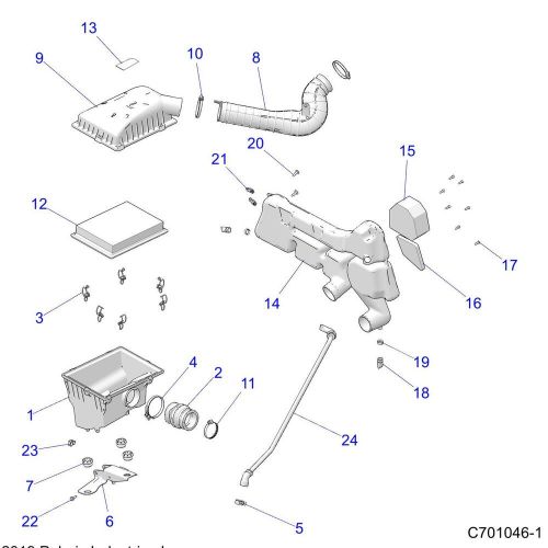 Polaris decal, filter maintenance, genuine oem part 7177872, qty 1