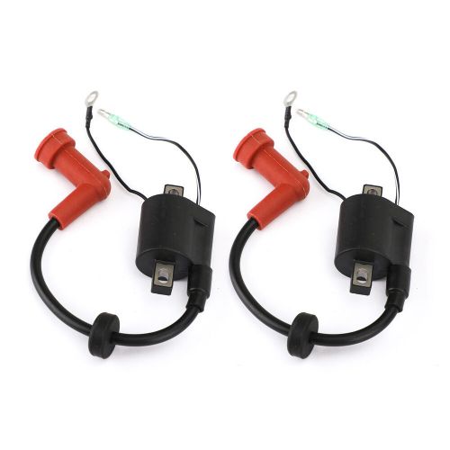 2x outboard engine ignition coil fit for yamaha 40hp 40x e40x mhl 66t-85570-00 &#039;