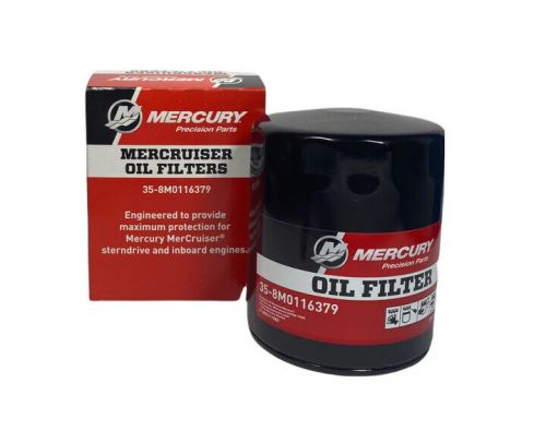 35-8m0116379 mercury oil filter for mercruiser ford v-8 stern drives 35-802886t