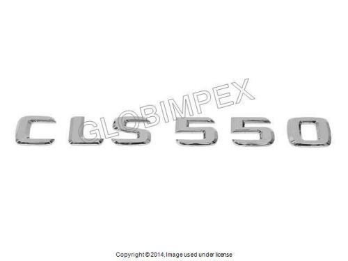 Mercedes emblem cl550/cls550/s550/sl550 genuine +1 year warranty