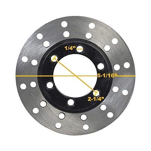 Trailmaster &amp; hammerhead front brake rotor