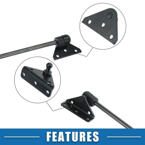 Metal gas spring mounting brackets universal item of 4