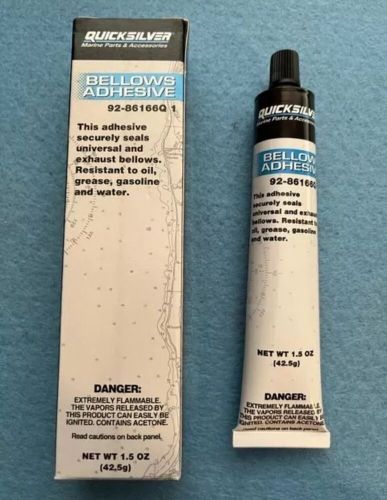 Mercruiser bellows adhesive glue oem 86166q 1